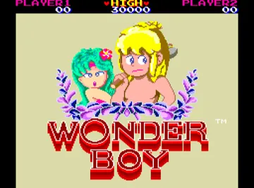 Wonder Boy Deluxe screen shot title